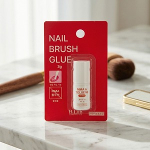 [K-ESSENTIALS] Colle pour faux ongles 3g à appliquer au pinceau, fixation rapide, longue tenue, colle professionnelle pour ongles à presser - Product Image 4