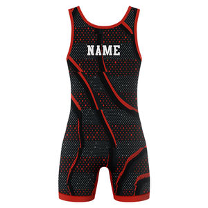 Combinaison de lutte essentielle pour les arts martiaux, équipement de grappling pour la musculation, vente en gros, logo personnalisé, combinaisons de lutte sublimées - Product Image 3