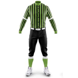 ชุดเครื่องแบบเบสบอลของผู้ชายผ้าโพลีเอสเตอร์100% ระบายอากาศได้ดีพร้อมโลโก้แบบกำหนดเองชื่อทีมบริการ OEM - Product Image 3