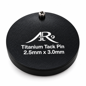 Pin de Fijación Quirúrgica Dental de Precisión Aura 9 de Titanio Plateado 2.5mm x 3.0mm con Agarre Moleteado Certificado CE - Product Image 4