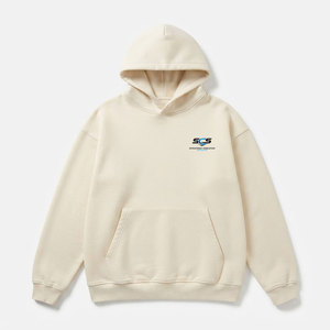 เสื้อฮู้ดดี้โอเวอร์ไซส์ ระบายอากาศได้ดี สวมใส่สบาย ทรงหลวม ผ้าฝ้ายนุ่ม ใส่ลำลองได้ทุกวัน สไตล์สตรีท - Product Image 1