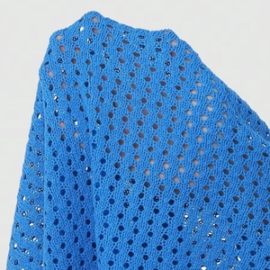 เสื้อถักผ้าฝ้ายผู้ชายลายเสือดาว ผลิตตามแบบ ODM แขนสั้น ตรวจคุณภาพด้วยเข็ม เข้ากับสไตล์ฮิปฮอป - Product Image 5