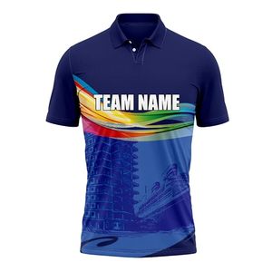 Maillots de cricket personnalisés par sublimation, vêtements de sport, polos, nouveaux designs, noms d'équipes de cricket - Product Image 1