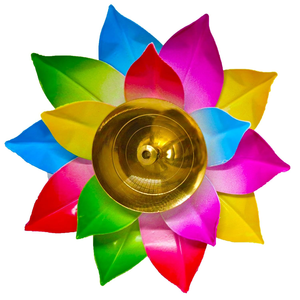 Brass Lotus Diya Candle Holder Decorative Indian Lotus <b>Oil</b> <b>Lamp</b> Tabletop Home Decor Festival Religious Lighting Ornament - Product Image 6