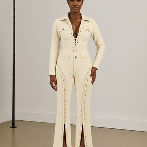 Ensemble coordonné décontracté de luxe pour femme, sweat à capuche en velours tressé et short chaud en polaire respirant, collection été, marque privée - Product Image 1