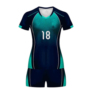 Uniforme de volley-ball OEM pas cher, qualité supérieure, 100% polyester, boutonné, personnalisable avec couleurs sur mesure - Product Image 3