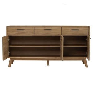 Buffet multifonctionnel en bois massif de style scandinave raffiné, luxe moderne, Toronto, montage facile, pour usage résidentiel - Product Image 2