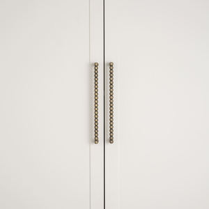 Hot Sale Original Beads Style Solid Brass Cabinet Handle Kitchen Cabinets <b>Pulls</b> Gold Wardrobe <b>Pull</b> Drawer Knobs - Product Image 2