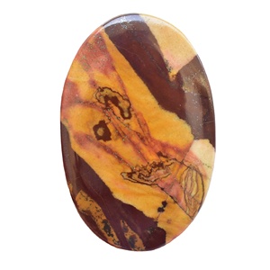 หายาก!!! Outback พลอยแจสเปอร์ Cabochon-พลอยแจสเปอร์สำหรับเครื่องประดับ-หินสำหรับแหวน-สีน้ำตาล - Product Image 1