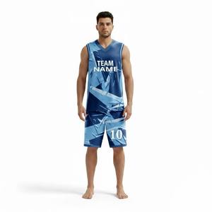 Uniformes de Baloncesto Transpirables con Logotipo Personalizado Profesional, Tallas Grandes, 100% Poliéster, Servicios OEM, Absorción de Humedad - Product Image 4