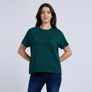Camiseta Casual de Manga Corta para Mujer, Estilo Urbano, con Logotipo, OEM/ODM, Hecha a Medida, Talla Grande, 100% Algodón Jersey, Ecológica - Product Image 1