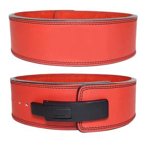 Ceinture de musculation en cuir réglable à levier souple 10mm/13mm – Protection avancée enveloppante pour le soutien lombaire – Garantie à vie - Product Image 2