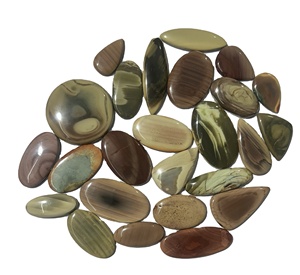 100% cabujón de jaspe Imperial negro plano Natural tamaño personalizado para la fabricación de joyas piedras preciosas sueltas para la fabricación de joyas de piedras preciosas - Product Image 3