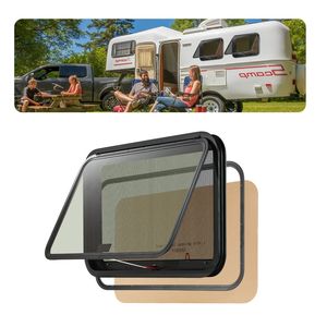 Anello di finitura per zanzariera oscurante per finestra camper 36'' L x 22'' A, adatto a pareti con spessore da 1 1/4'' a 1 13/16'', accessori esterni per uscita finestra camper - Product Image 1