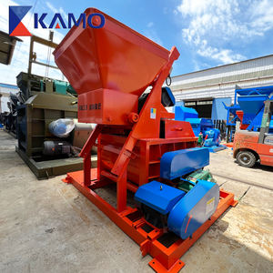 Mezcladora de Concreto para Obras de Construcción, Tambor Reforzado con Placas de Revestimiento Resistente, Larga Vida Útil para Contratistas - Product Image 4