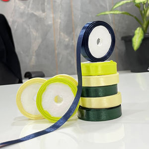 Ribete de encaje bordado de malla de 37 mm, de poliéster de lujo con lentejuelas y hilo metálico, bordado a mano, para saris, vestidos, dupattas y ropa étnica - Product Image 1