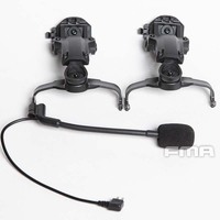 Adaptateur de support de rail ARC pour casque FMA COM-AMP II III, matériaux composites, casque tactique TB1443
