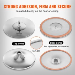 Kit Professionale Portatile per Palo da Ballo Statico Rimovibile in Acciaio Inossidabile da 40mm, Resistente, con Supporto per Allenamento e Abbigliamento da Danza - Product Image 4