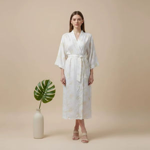 Nuevo Vestido Largo Kaftan con Estampado Floral para Verano y Elegante Vestido Indio de Algodón para Mujer, Vestido Midi Kaftan con Estampado Floral - Product Image 1