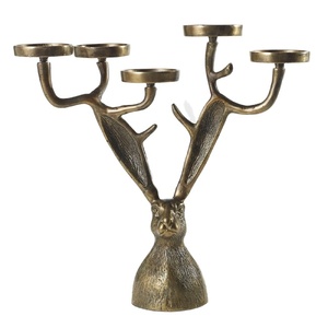 <b>INDUSTRY</b> TRENDING CLASSIC DESIGN METAL GOLD CANDLE HOLDER DECORATIVE CANDLE HOLDER USES in HOME DECORATION - Product Image 1