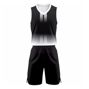 New Designed Logo Your Own Printed <b>Basketball</b> Uniform 100%Polyester Breathable Eco-Friendly Quick Dry Unisex Adults <b>Basketball</b> - Product Image 2