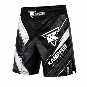กางเกงมวย MMA โพลีเอสเตอร์คุณภาพสูง ยืดหยุ่นได้ แห้งเร็ว ระบายอากาศดี สำหรับทุกเพศ  สามารถปรับแต่งได้ เหมาะสำหรับการฝึกซ้อม UFC - Product Image 3