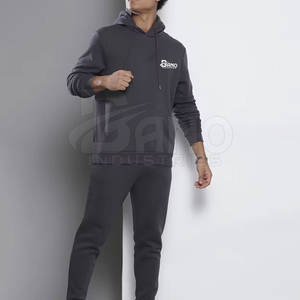 Sudadera con Capucha de Algodón 100% Personalizada, Color Sólido, para Invierno, Informal, Transpirable, Hecha en Pakistán - Product Image 3