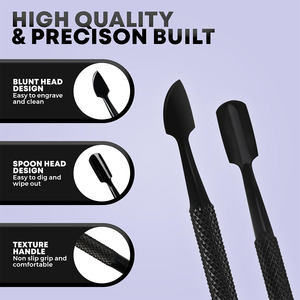 Empujador de Cutículas Premium para Manicura, Equipo de Salón de Uñas, Empujador de Cutículas al por Mayor con Logotipo Personalizado Disponible - Product Image 3
