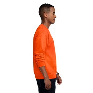 เสื้อสเวตเชิ้ตคอกลมสีส้มสำหรับผู้ชาย รุ่น Relevo ทรงปกติ สีพื้น ผ้าถักจากผ้าฝ้าย สวมใส่สบายๆ สำหรับฤดูใบไม้ร่วง - Product Image 5