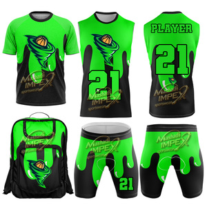 Anti-Bacterial Breathable Quick Dry Anti-UV Custom Team Name 7v7 American Football Sublimated Printed <b>Compression</b> Uniform - Product Image 1