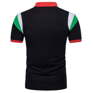 เสื้อยืดแขนสั้นผู้ผลิต เสื้อโปโลไซส์ใหญ่สำหรับวัยรุ่นและวัยกลางคน เสื้อโปโลแขนสั้น - Product Image 3