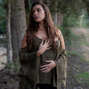 Block Printed Cotton Tribal <b>Top</b> Earthy <b>Festival</b> Clothing Boho Chic Tunic Handmade Ethnic Summer Wear for Women - Product Image 4