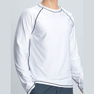 <b>Men's</b> Rash Guard Long Sleeve <b>Compression</b> <b>Shirt</b> BJJ MMA Training Surf Breathable Quick Dry UPF50+ Anti-Chafe Eco-Friendly - Product Image 2