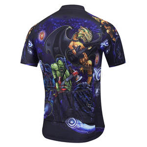 2024 maillot de cyclisme personnalisé haute qualité séchage rapide respirant et confortable grande taille Polyester en gros - Product Image 2