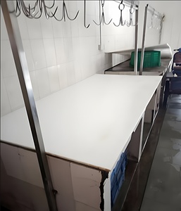 Planches à découper en <span class=keywords><strong>plastique</strong></span> STR de qualité alimentaire, couleur personnalisée, forme carrée et ronde, restaurant, UHMWPE et PE - Product Image 3