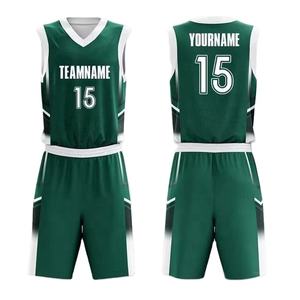 Uniformes de Baloncesto de Alta Calidad para Hombre, Diseño Personalizado de Fábrica OEM, Logotipo Frontal, Sin Mangas, Secado Rápido, Transpirable, Conjunto de Jersey Deportivo - Product Image 1