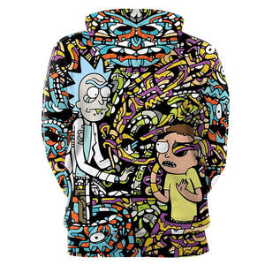 Nouvelle Arrivée 2026 – Sweat à Capuche Oversize Streetwear Style Y2K avec Impression Numérique 3D – Pull Lourd de Créateur pour Homme AOP - Product Image 2