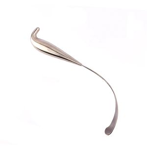 Rétracteur manuel Harbowston pour chirurgie des tissus profonds et procédures vertébrales, doté d'un système auto-retenant réglable en acier inoxydable - Product Image 1