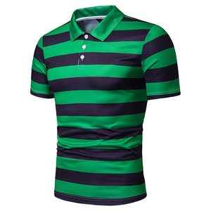 Polo moderne pour homme, de haute qualité, respirant, grande taille, décontracté, léger, en coton, à manches courtes, polo de créateur - Product Image 1