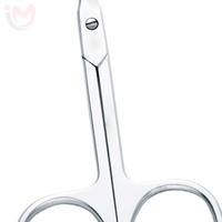 Ciseaux professionnels pour couper les ongles, ciseaux de manucure, lame incurvée, pointe acérée, acier inoxydable, outil de pédicure pour salon de beauté