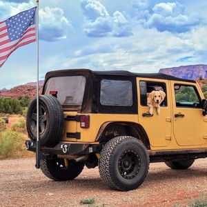 15"x2"x18" Universal Hitch Mount Flagpole Holder Compatible with Flagpoles Within 1 2 Hitch R - Product Image 1