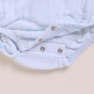 Premium Quality Organic <b>Muslin</b> Bubble Romper Ice Melt Design <b>Baby</b> Clothing - Product Image 4