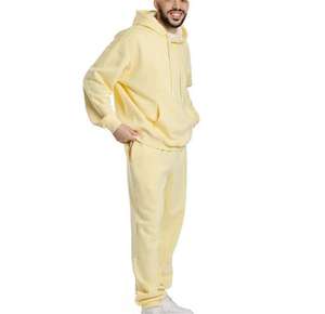 Ensemble de survêtement pour homme, tissu doux, deux pièces, coupe confortable, matière respirante pour la salle de sport, l'entraînement, la course à pied, les vêtements décontractés quotidiens - Product Image 3