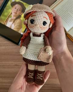 Muñeca Amigurumi Personalizada de Ganchillo, Muñeca de Hilo de Peluche Hecha a Mano para Regalo, Decoración del Hogar, Fabricante Mayorista OEM - Product Image 3