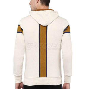 Sweat-shirts à capuche zippés pour hommes, en tissu résistant, avec poches avant et coupe confortable à superpositions - Product Image 3