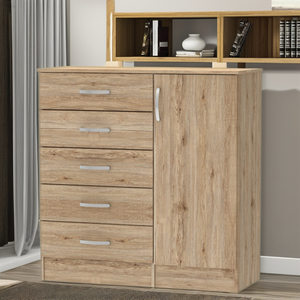 Armario Infantil de Estilo Moderno Hecho en Malasia 1137, Estante para Libros y Juguetes para Dormitorio, Sala de Estar, Baño, Exterior, Material de Madera - Product Image 6