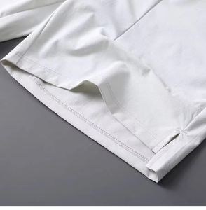 The New Listing Customized Logo White Quick Dry Men's Casual Sporty Athletic <b>Elastic</b> Waist Drawstring Breathable Men's Shorts - Product Image 4