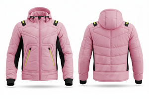 แจ็คเก็ตมอเตอร์ไซค์บุหนาสำหรับฤดูหนาว ดีไซน์ทันสมัยปี 2026 พร้อมซิปและฮู้ดสำหรับผู้ชาย คุณภาพสูง อุ่นสบาย ปลอดภัยสำหรับการขับขี่ - Product Image 5