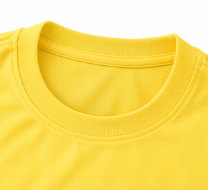 Conjunto Deportivo Amarillo para Mujer, Camiseta de Manga Corta, Leggings de Cintura Alta, Ropa Deportiva Elástica para Entrenamiento - Product Image 5