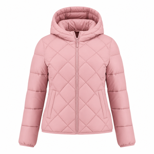 High Quality Women Customize <b>Crop</b> Breathable Knitted Eco-Friendly Bubble <b>Puffer</b> <b>Jackets</b> New Design Standard Nylon Bubble <b>Jacket</b> - Product Image 1